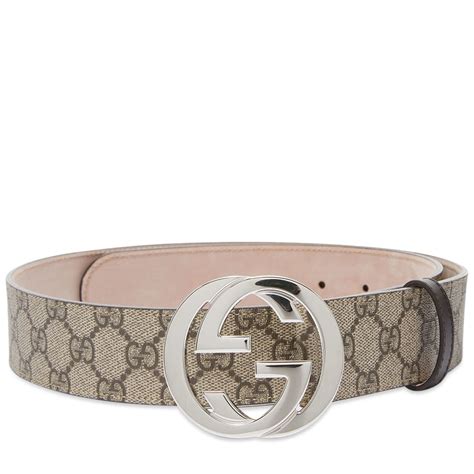 gucci gg supreme black belt|gucci belt with silver buckle.